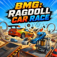 Play BMG: Ragdoll Car Race Now