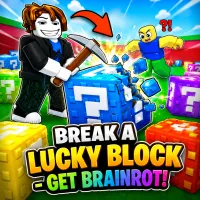 Break a Lucky Block - Get Brainrot!