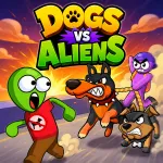 Play Dogs vs Aliens now!