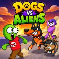 Play Dogs vs Aliens Now